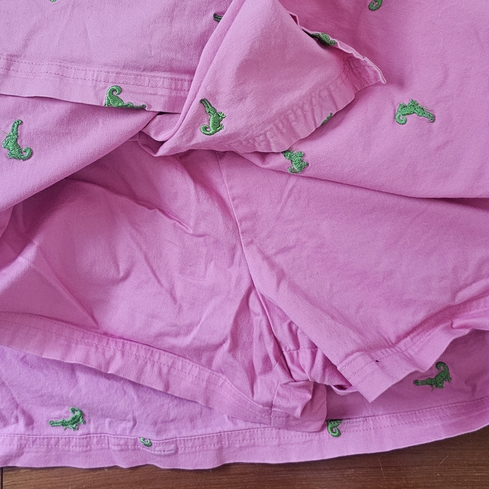 Rare Lilly Pulitzer Alligator Embroidered Skort - Picture 4 of 6